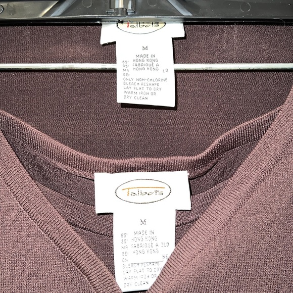 Talbots Lightly Knit Leisure Outfit - Picture 2 of 8